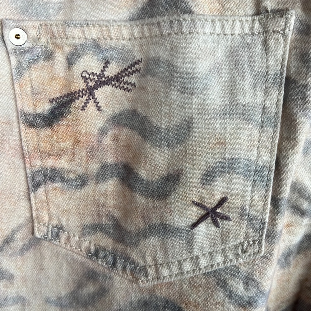 Anthropologie NWT Pilcro slim boyfriend funky jeans - Picture 4 of 14